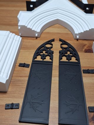 Puerta Iglesia Gótica Miniatura