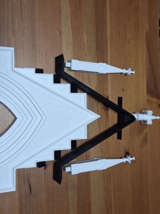 Puerta Iglesia Gótica Miniatura