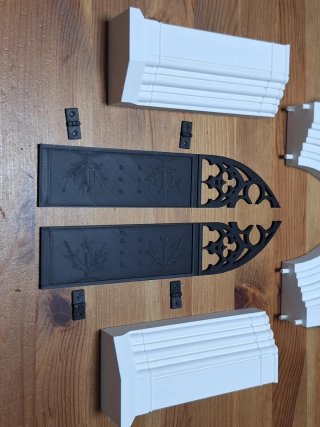 Puerta Iglesia Gótica Miniatura