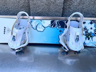 Tabla Snowboard Roxy Flores y Azul