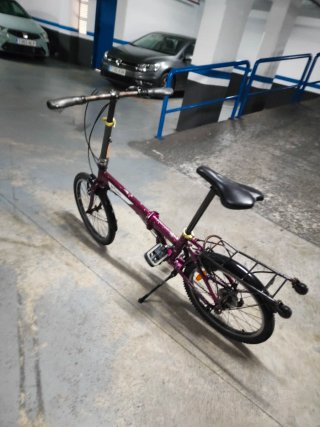 Bicicleta plegable B'Twin aluminio