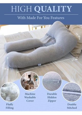 Almohada Embarazo Pharmedoc Cuerpo Entero