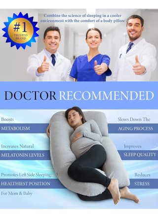 Almohada Embarazo Pharmedoc Cuerpo Entero