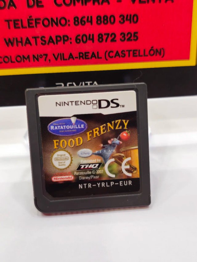 Ratatouille Food Frenzy Nintendo DS