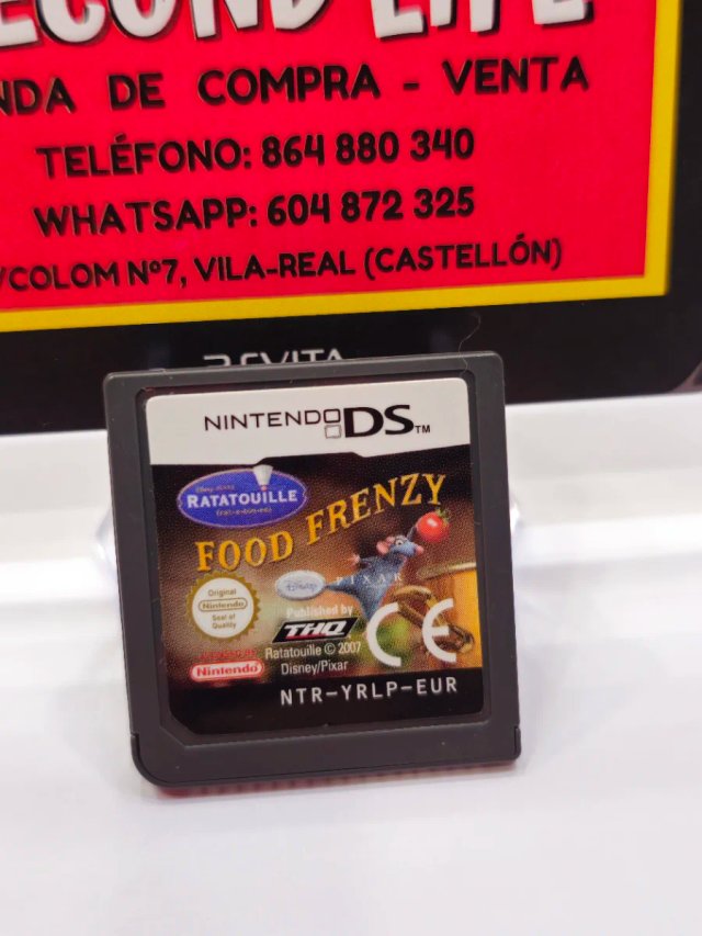 Ratatouille Food Frenzy Nintendo DS
