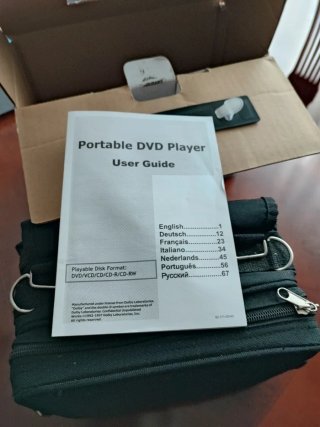 Reproductor DVD Portátil Mustek PL407H