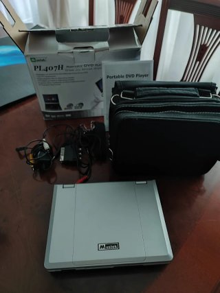 Reproductor DVD Portátil Mustek PL407H