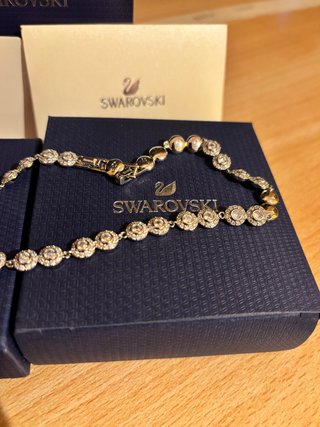 Collana Swarovski Angelic Argento