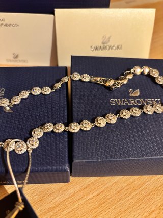 Collana Swarovski Angelic Argento