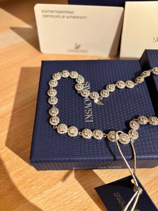 Collana Swarovski Angelic Argento