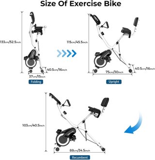 Bicicleta Estática Plegable MICYOX