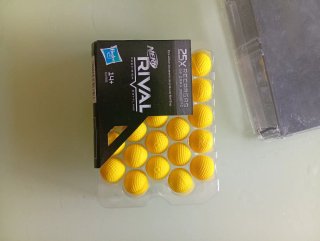 Pack 25 bolas Nerf Rival