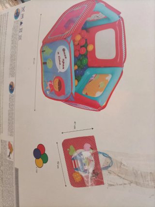 Parque de bolas Baby fitness