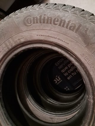 4 Neumáticos Usados marca Continental