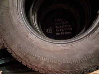 4 Neumáticos Usados marca Continental