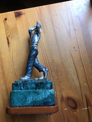 Trofeo de golf de plata