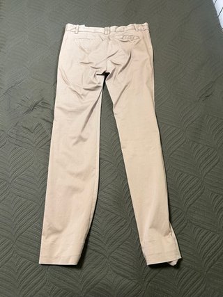 Pantalones beige mujer