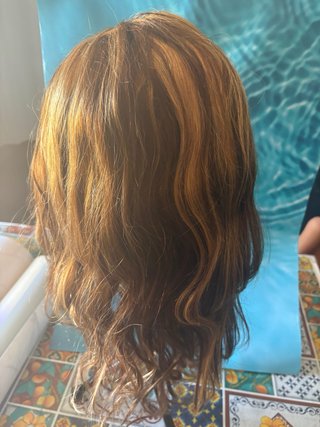 Peluca Front Lace Rubio