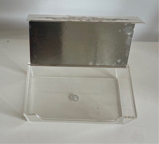 Caja Metacrilato y Metal Decorada