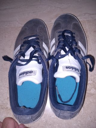 Zapatillas Adidas Talla 38 Gris/Blanco
