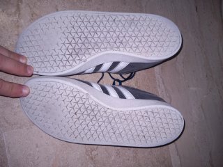 Zapatillas Adidas Talla 38 Gris/Blanco