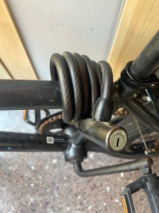 Bici BMX Negra + cadena