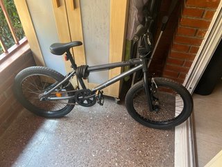 Bici BMX Negra + cadena