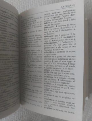 Dizionario della lingua italiana