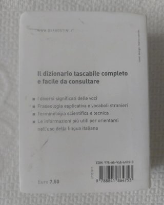 Dizionario della lingua italiana