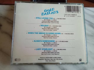 CD Scorpions Gold Ballads