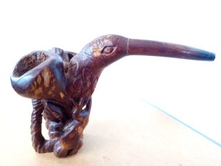 Escultura ritual África artesanal años 50