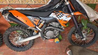 KTM 450 SXF Moto Cross Naranja/Negra