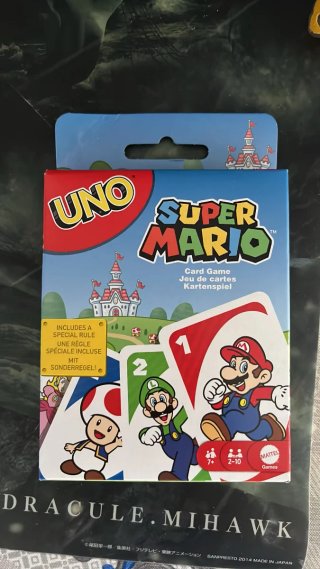 UNO Super Mario Card Game