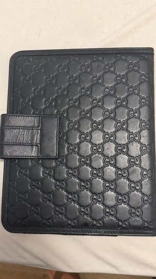 Agenda/funda iPad/Tablet Gucci Negra