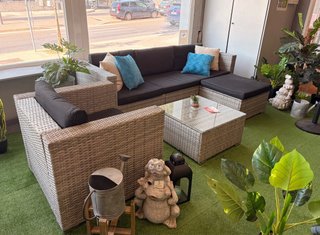 CONJUNTO DE MUEBLES DE JARDIN - NUEVO