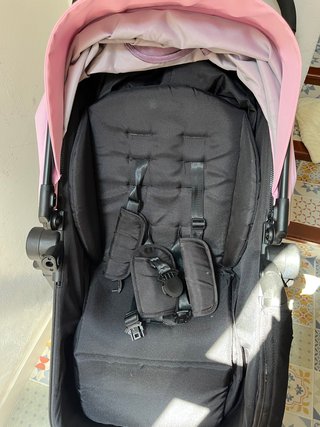 Trío Asalvo Dubai 2 + Portabebé Rosa
