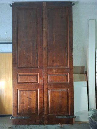 Portones madera