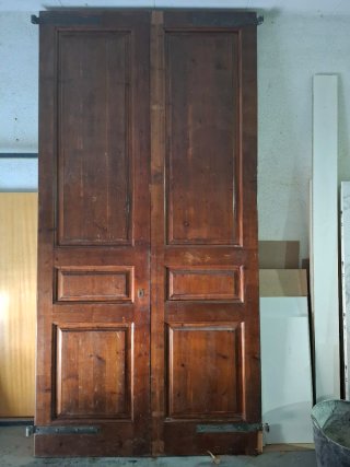 Portones madera