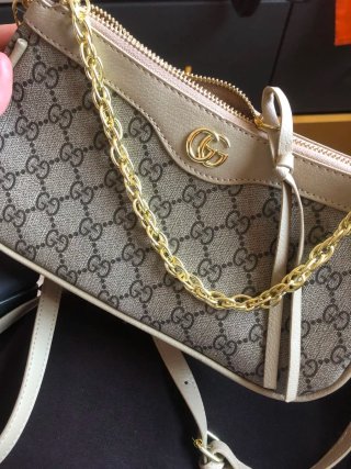 Borsa Gucci Ophidia GG Beige Marrone