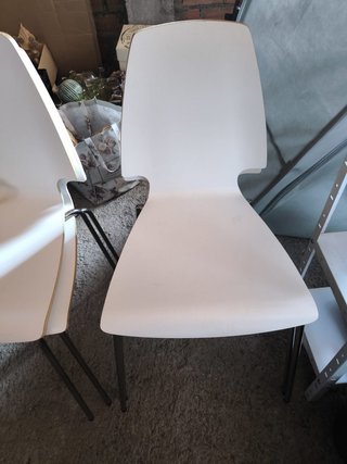 Mesa extensible IKEA Bjursta + 4 sillas