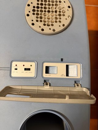 Nevera Eléctrica Portátil Azul