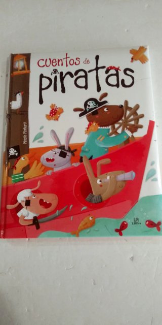 Lote 5 libros de piratas infantiles