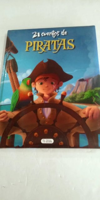 Lote 5 libros de piratas infantiles