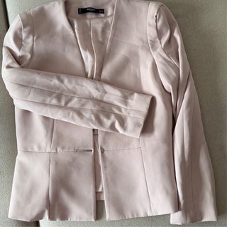 Chaqueta Mango Rosa Talla S