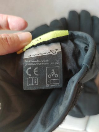 Guantes de moto Magna negros