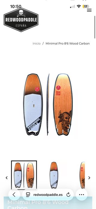 Tabla Paddle Surf Redwood con Remo 8’6