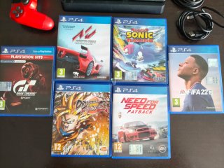 Sony PS4 Slim 1TB + 2 Controller + Giochi