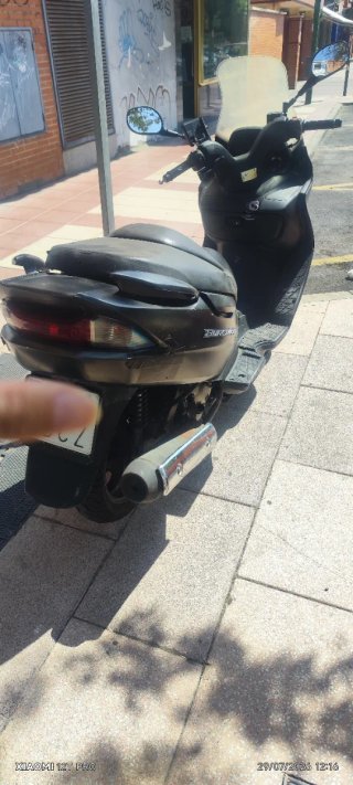 Suzuki Burgman 150 Gris 2004