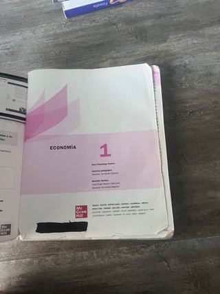 Economía 1.º Bachillerato McGraw Hill