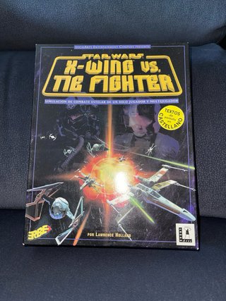Tapa Caja Juego PC Star Wars X-Wing vs Tie Fighter